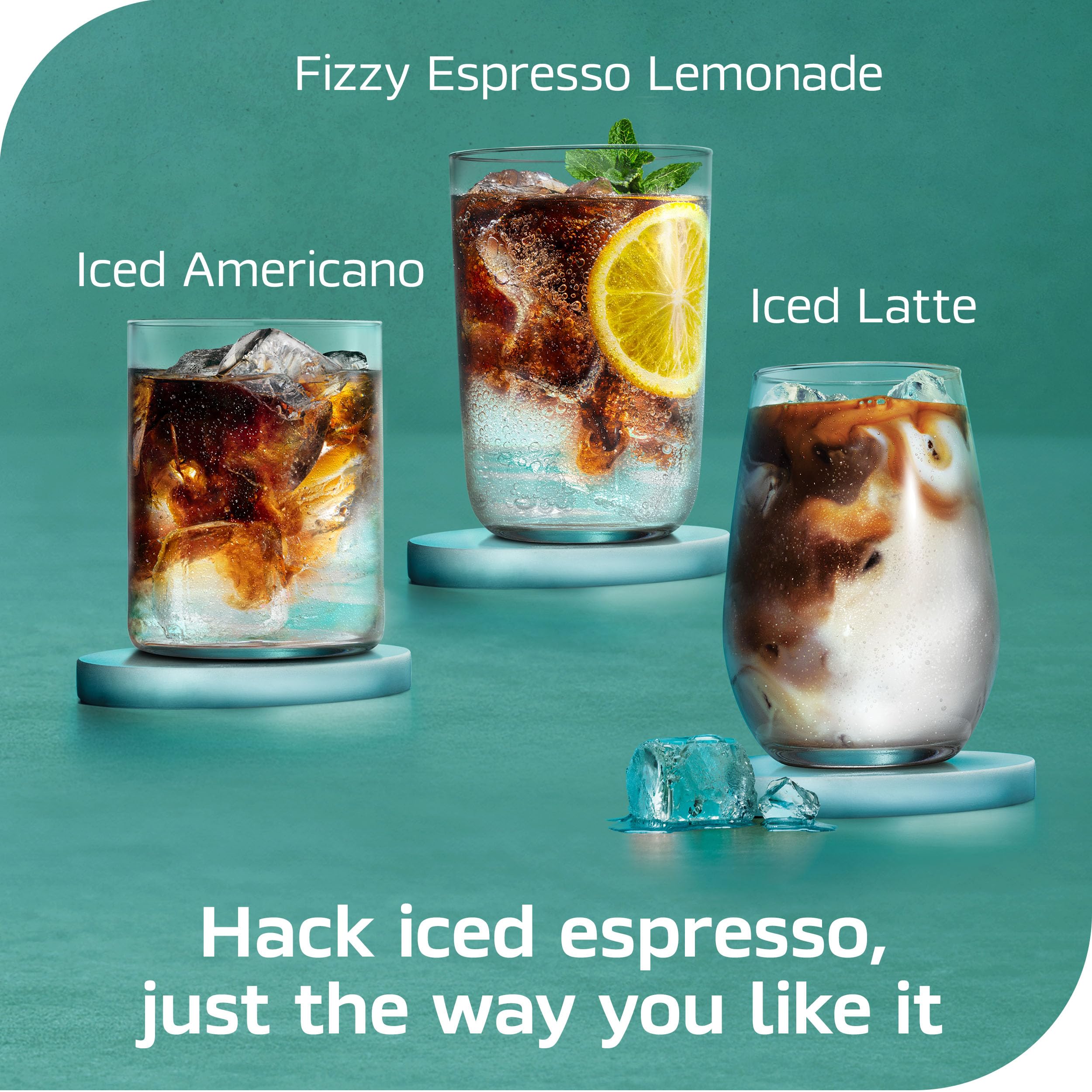 NESCAFÉ Espresso Concentrate Black, Instant Espresso Coffee Concentrate, Cold Brew Style, Iced Coffee Style Drinks, 2 Bottles (10 Fl Oz Each)