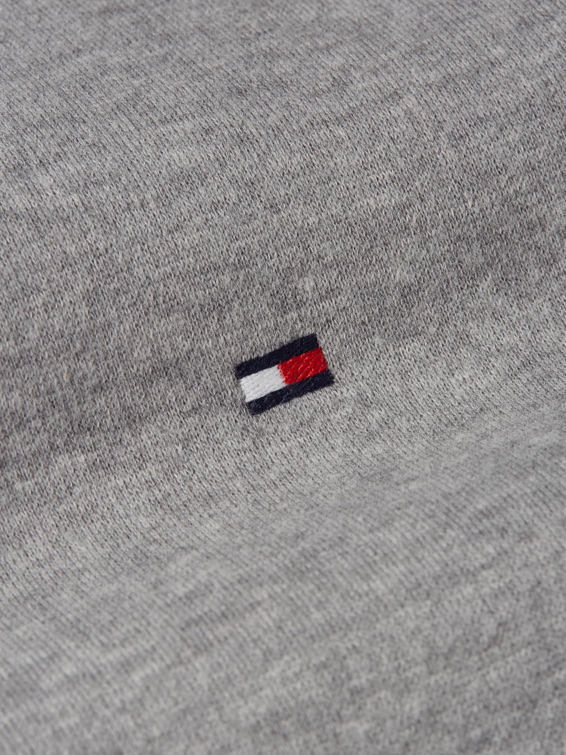 Tommy Hilfiger Uomo Felpa con Cerniera Essential Fleece Colletto alla Coreana