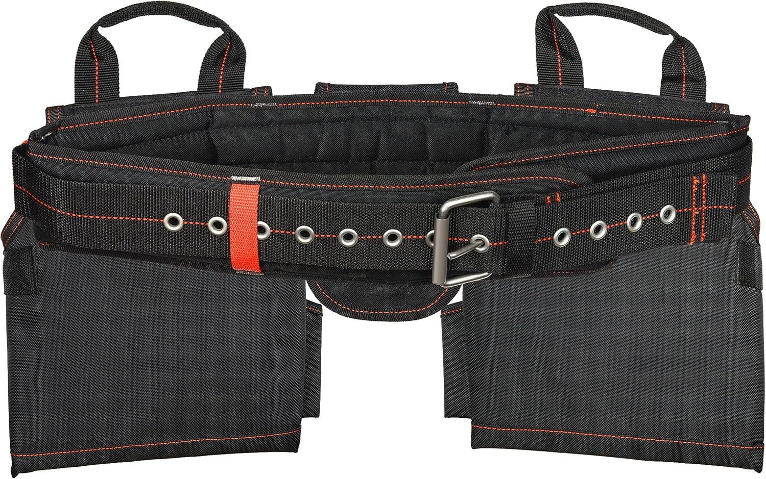 Hultafors Work Gear HT5640 Deluxe Carpenter's Combo Apron, Heavy Duty Ballistic Polyester Tool Belt, Gusset-Style Front Pockets with Stay-Open Design, Steel Hammer Loop, Tape Measure Pocket