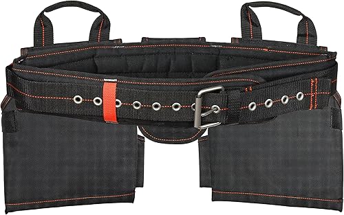 Miniatura 3 de Hultafors Work Gear HT5640 Deluxe - Delantal combinado de carpintero, cinturón de herramientas de poliéster balístico resistente, bolsillos
