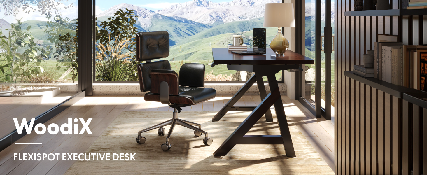 Amazon.com: FLEXISPOT 55 x 28 Inch Oak Executive Standing Desk