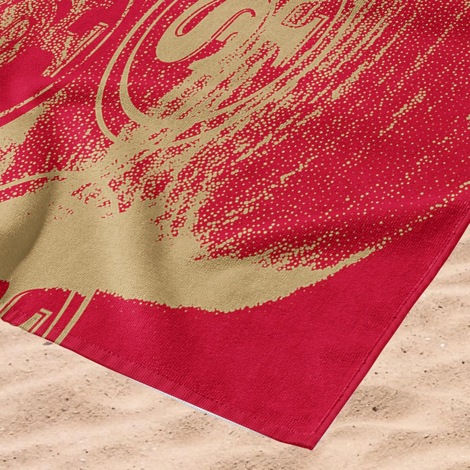 Northwest NFL Beach Towel, Quick-Dry, Soft & Absorbent Lightweight Travel Essentials for Pool or Bath, 40 x 72 inches - Image 4