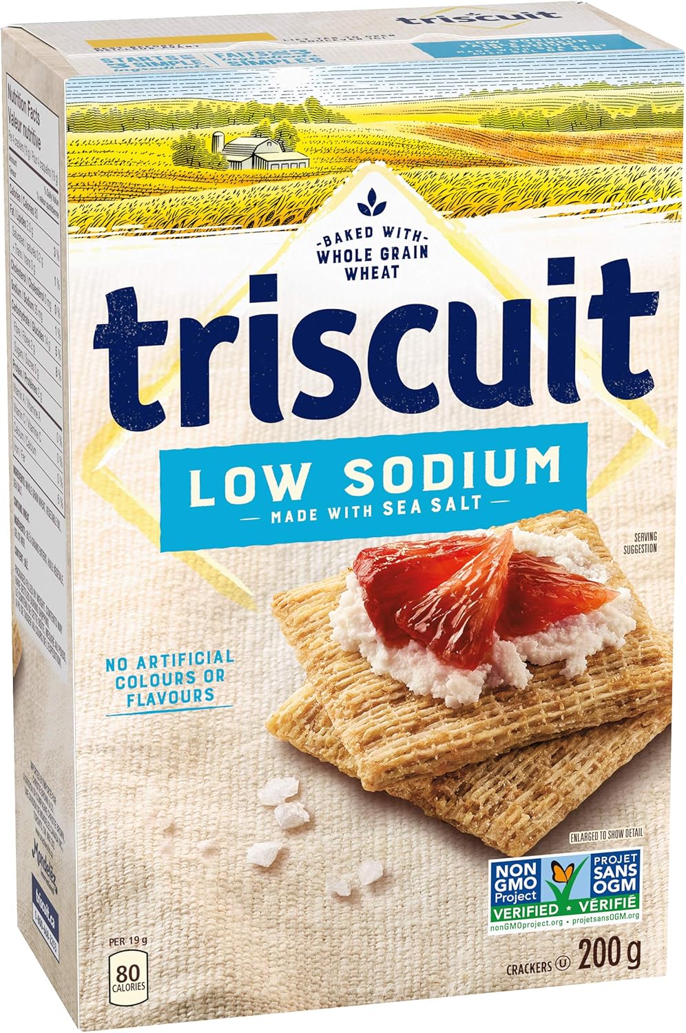 Triscuit Low Sodium, 6 Boxes (200g) Amazon.ca Grocery & Gourmet Food
