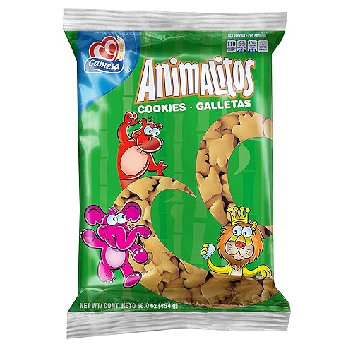 GAMESA Animalitos Galleta, 16.00 onzas (paquete de 12)