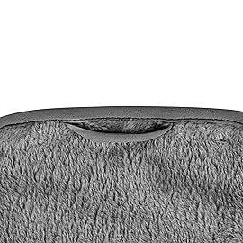 Eurow Reusable Makeup Remover Cloths, Soft Microfiber Face Towels for All Skin Types, Chemical-Free, Protective, Machine Washable, Gentle & Effective Facial Cleansing, 8x8, Gray, 4-Pack