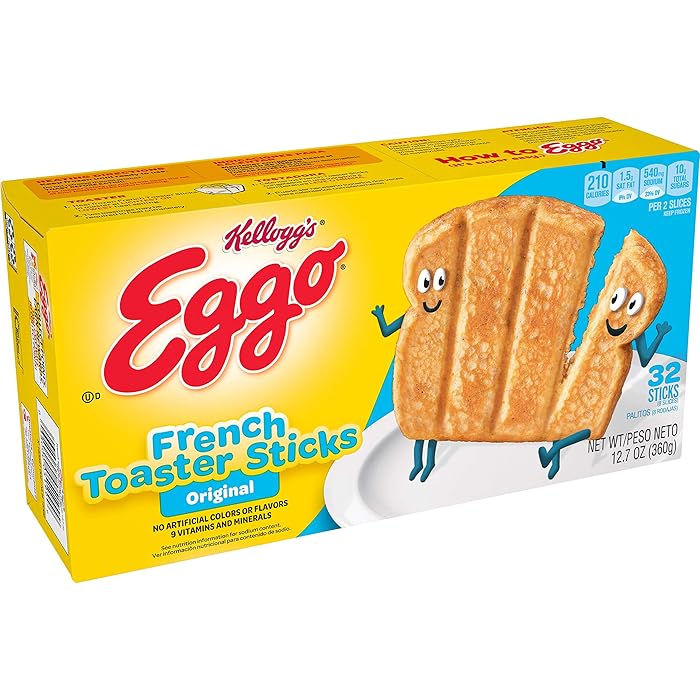 Buy Eggo Frozen French Toast Sticks, Frozen Breakfast, All Day Kids