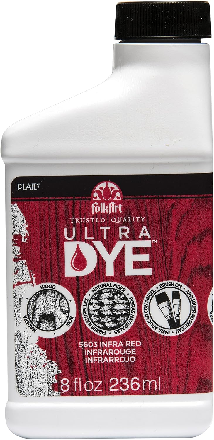 Delta Creative Infra Red FolkArt Ultra Dye in Assorted Colors (8 Ounce),