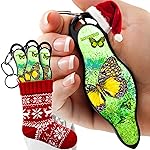 MUNIO Self Defense Keychain - Lightweight, Stylish & Portable Safety Tool for Women & Men - Non-Lethal Kubotan, Easy to Use, TSA Approved - Made in USA - Butterfly Design