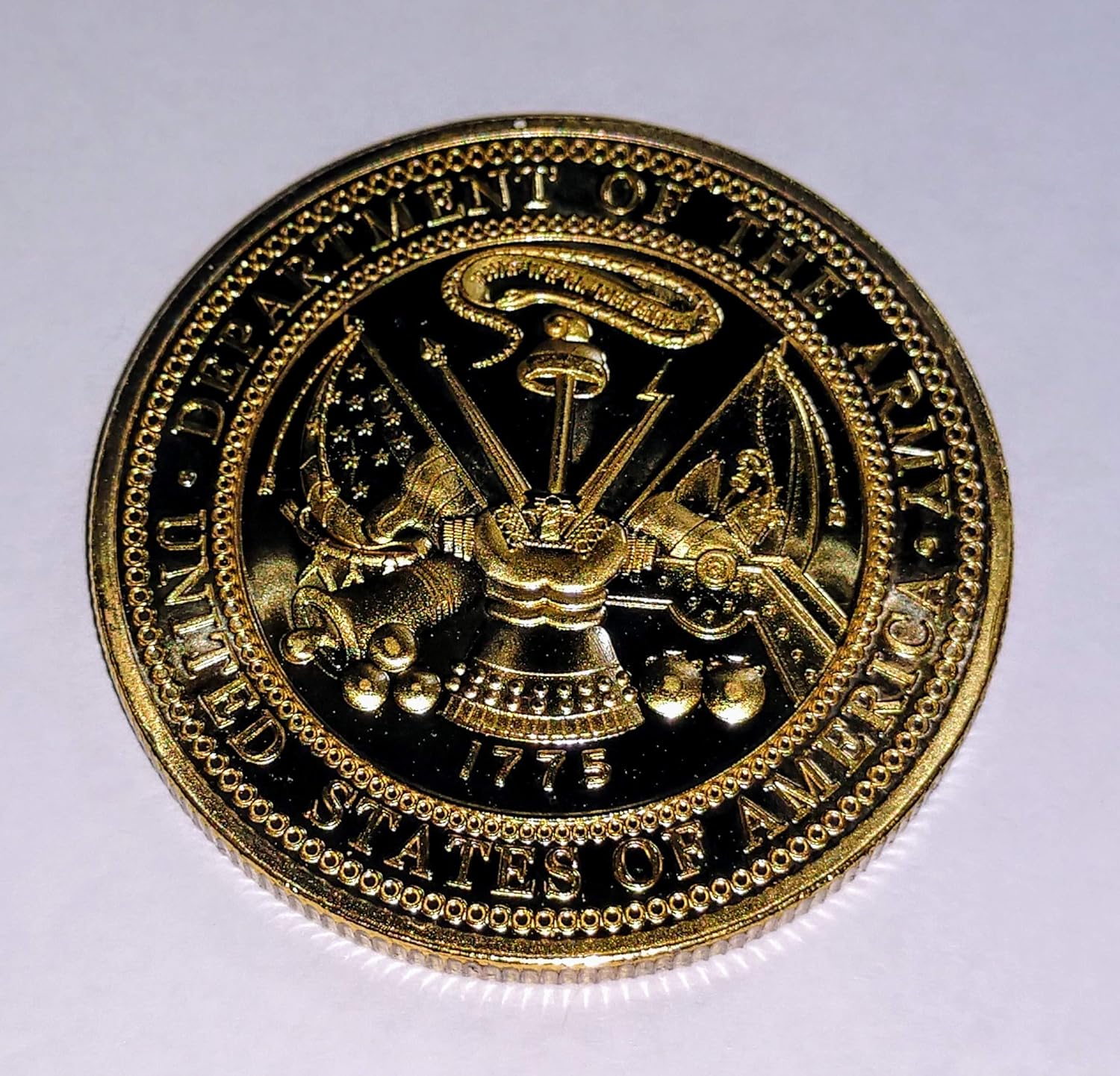 Army Medical Corps Military Honor Challenge Art Coin
