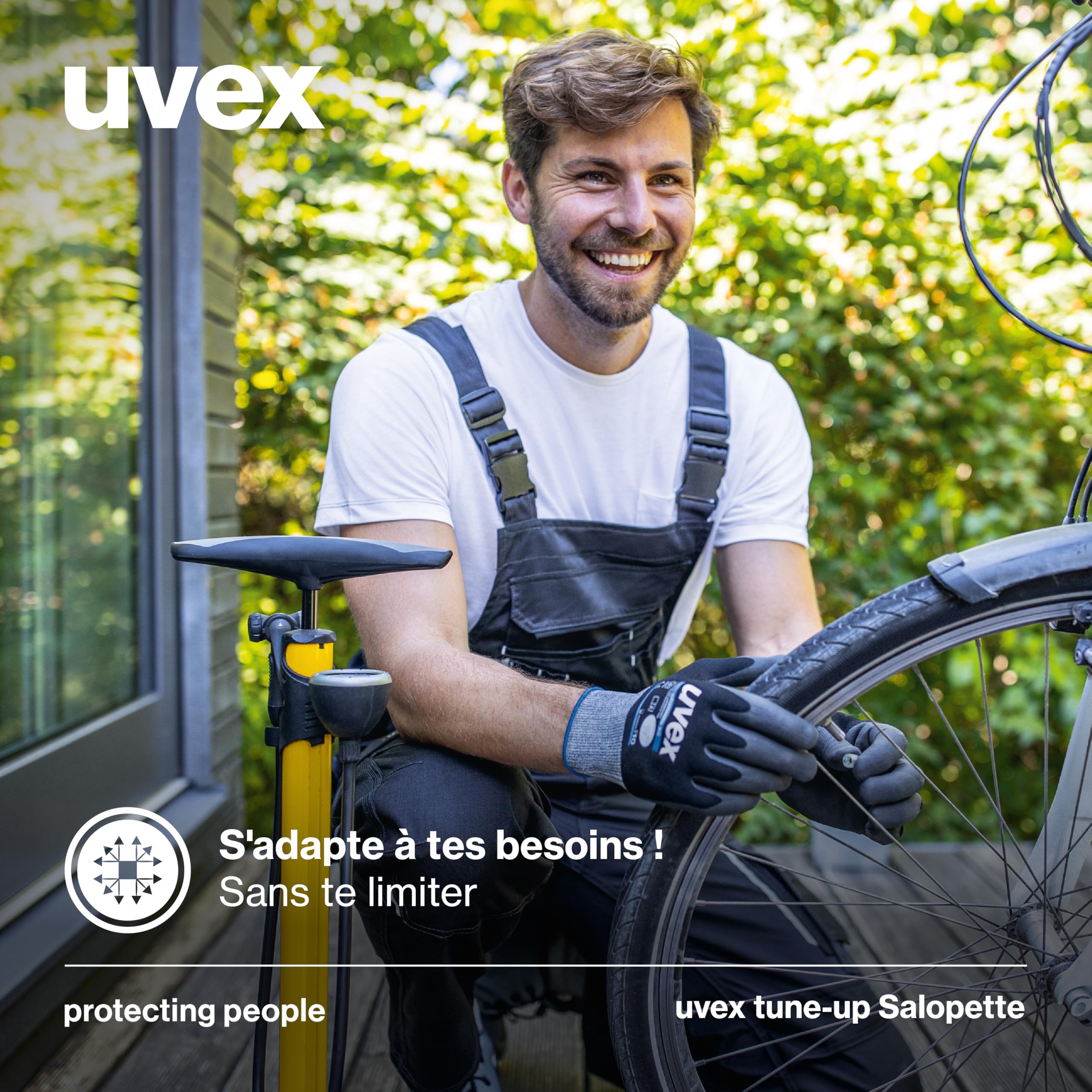 Uvex Pantalon Cargo Tune-up pour Le Travail - Salopette pour Homme - léger & Respirant