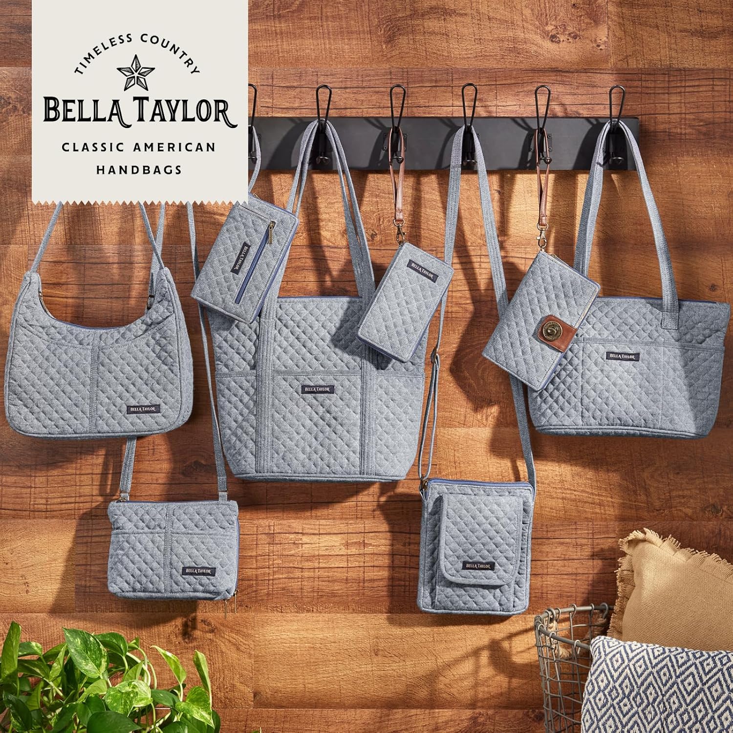 Bella Taylor Hipster Crossbody Purse for Women | Medium Size Shoulder Bag with Adjustable Strap - Image 6