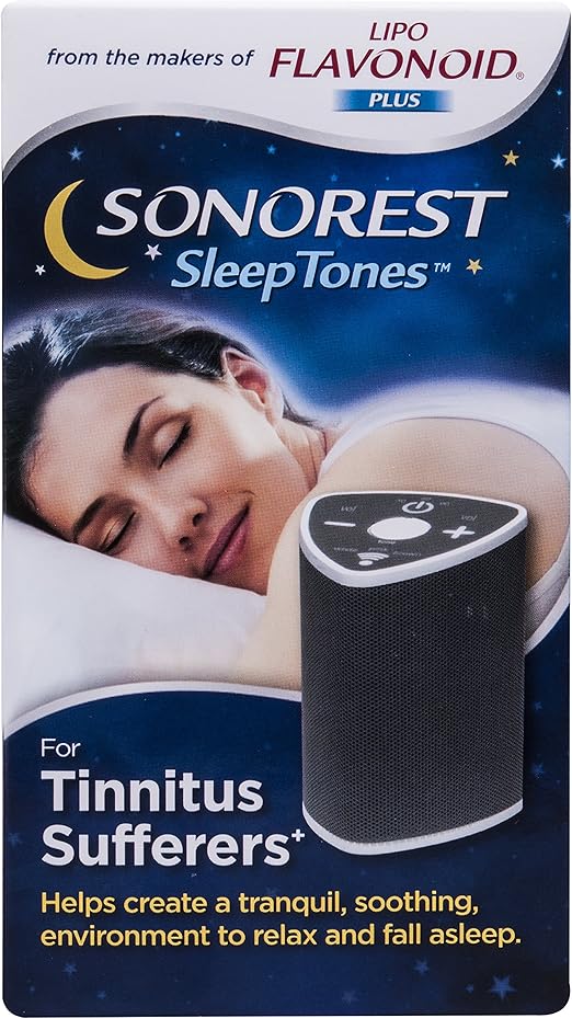 Sonorest Sleep Tones, Sound Machine for Tinnitus, Masking