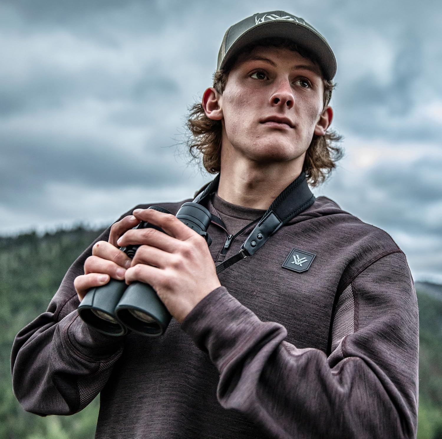 Vortex Men's Frontier Limits 1/4 Zip Hoodies - Image 5