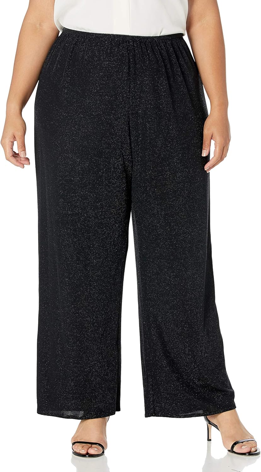 Alex Evenings Women's Straight Leg Dress Pant (Petite Regular Plus Sizes) at  Women’s Clothing store
