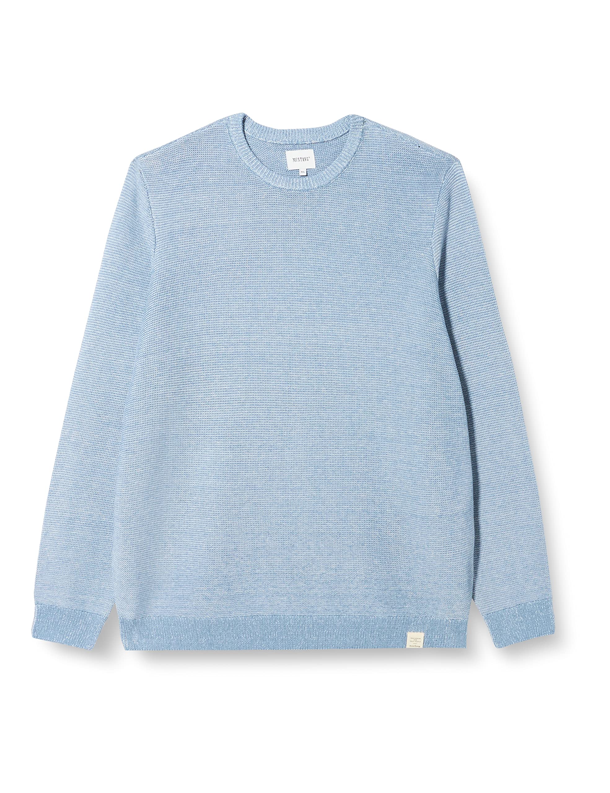 Mustang Structure Style Emil C Sweater Classique contre les pulls qui grattent