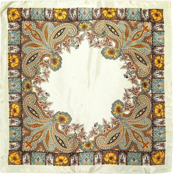 35” Satin Large Head Scarves Silk Bandana Like Neck Scarf Hair Sleeping Wraps Lightweight Satin Silk Scarfs for Women