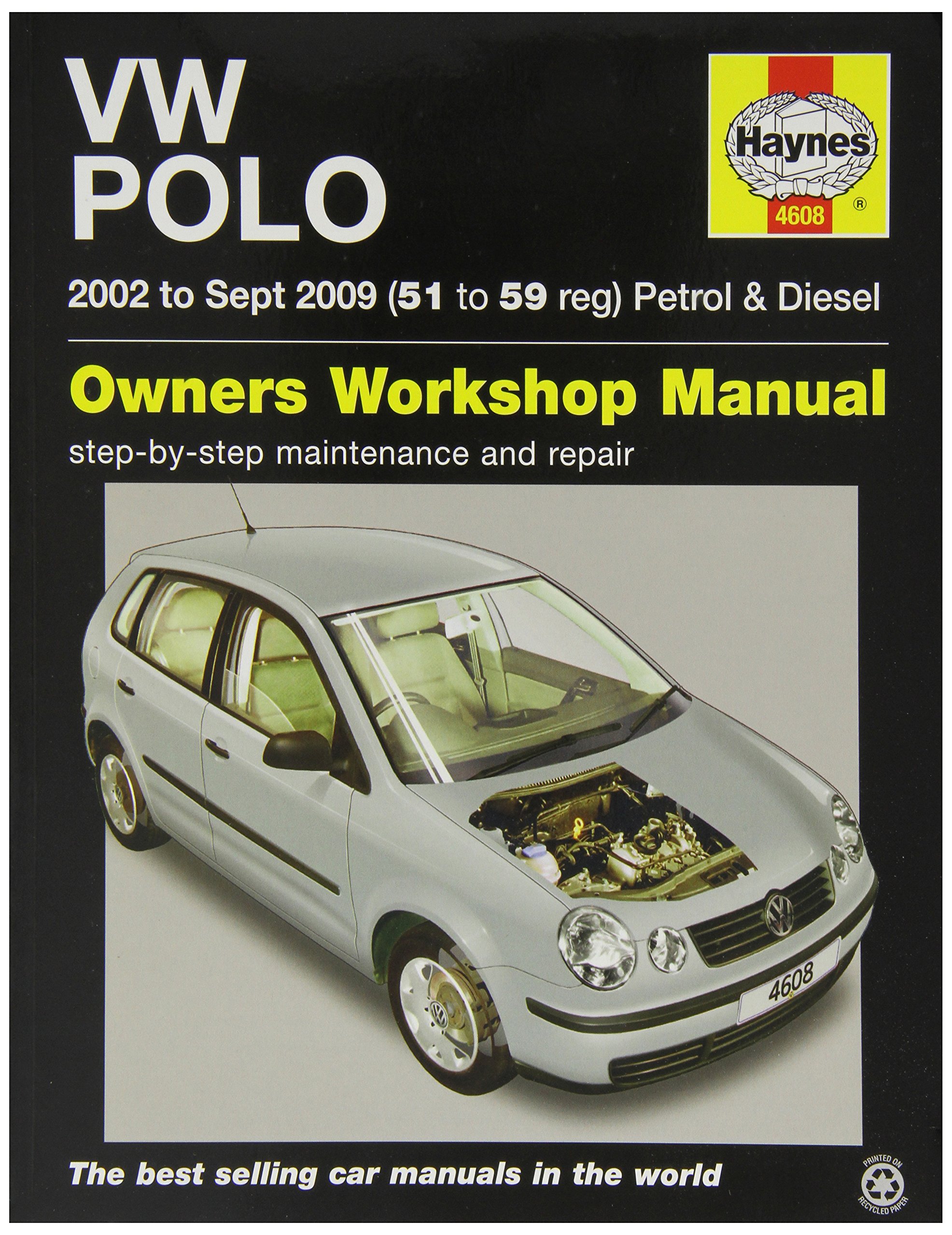 Haynes – 4608 Coche Servicio de Mantenimiento y reparación Manual