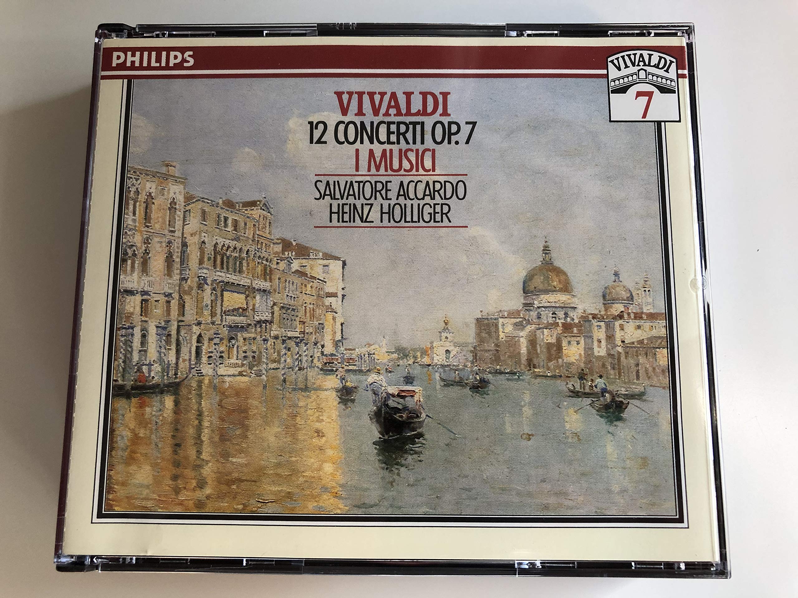 12 Concerti, Opus 7 [Audio CD] Vivaldi; Accardo; Holliger and I Musici
