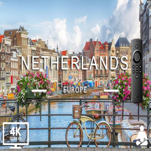 Holanda 4K para Tablet e Fire TV-Mergulhe no hipnotizante filme Kinderjik Nature com música de Piano