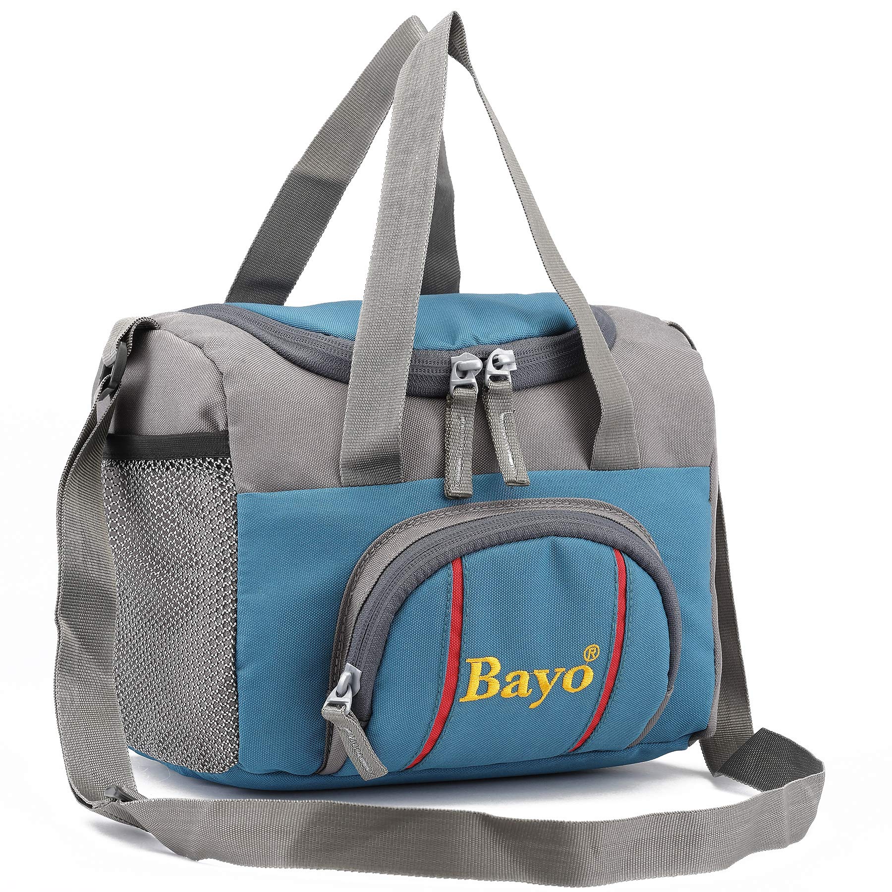 Bayo Polyster Waterproof Lunch Tiffin Bag for School Office & Picnic 5 L (Sky Blue) (B08B4ZTBFJ) Amazon Price History, Amazon Price Tracker