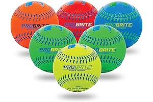 Pro Brite Neon Rubber Tee Ball: A Glowing Choice for Young Players