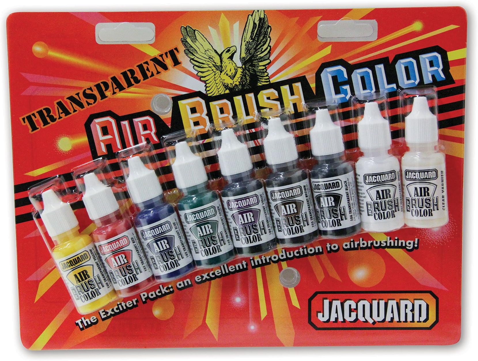 Jacquard Transparent Airbrush Exciter Pack