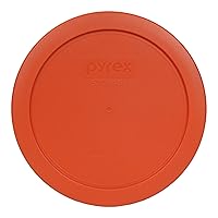 Vista 19 de Pyrex 7201-PC - Tapas de plástico para almacenamiento de alimentos de 4 tazas, color azul oscuro, hechas en EE. UU. - Paquete de 3