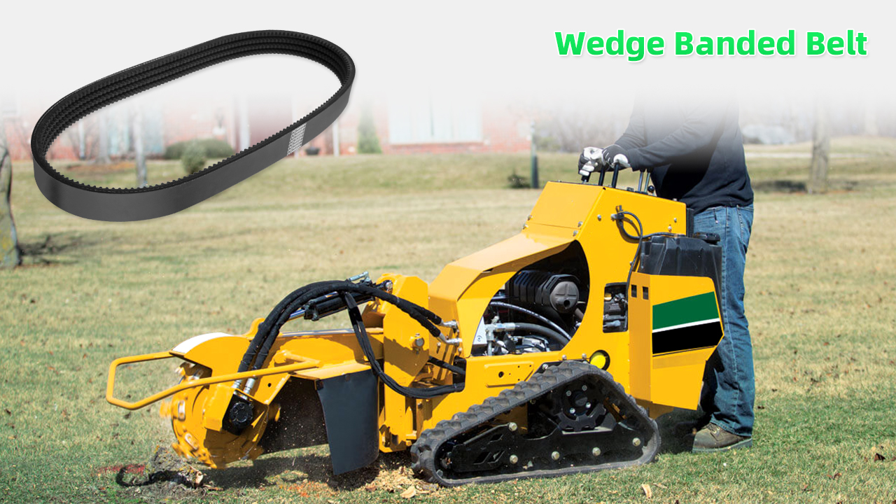 Amazon.com: Cogged Wedge Banded Belt Fit for Vermeer SC252, 1 5/8