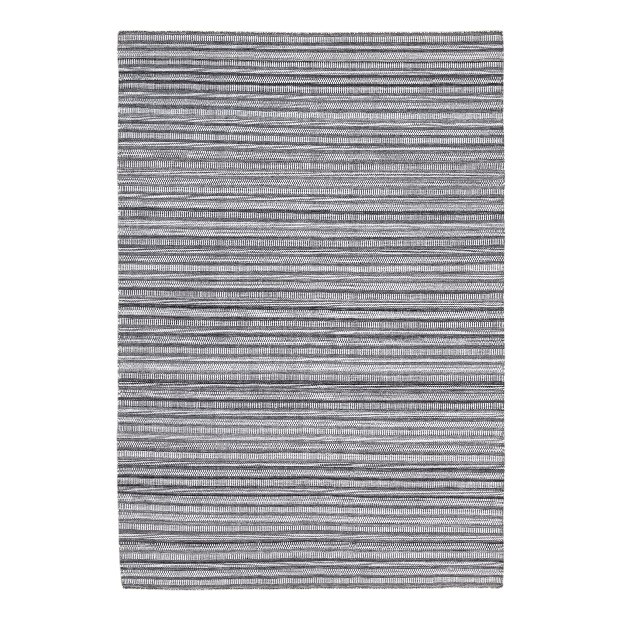Tapis d'extérieur rectangulaire gris AXI Java 160x230 cm pour jardin