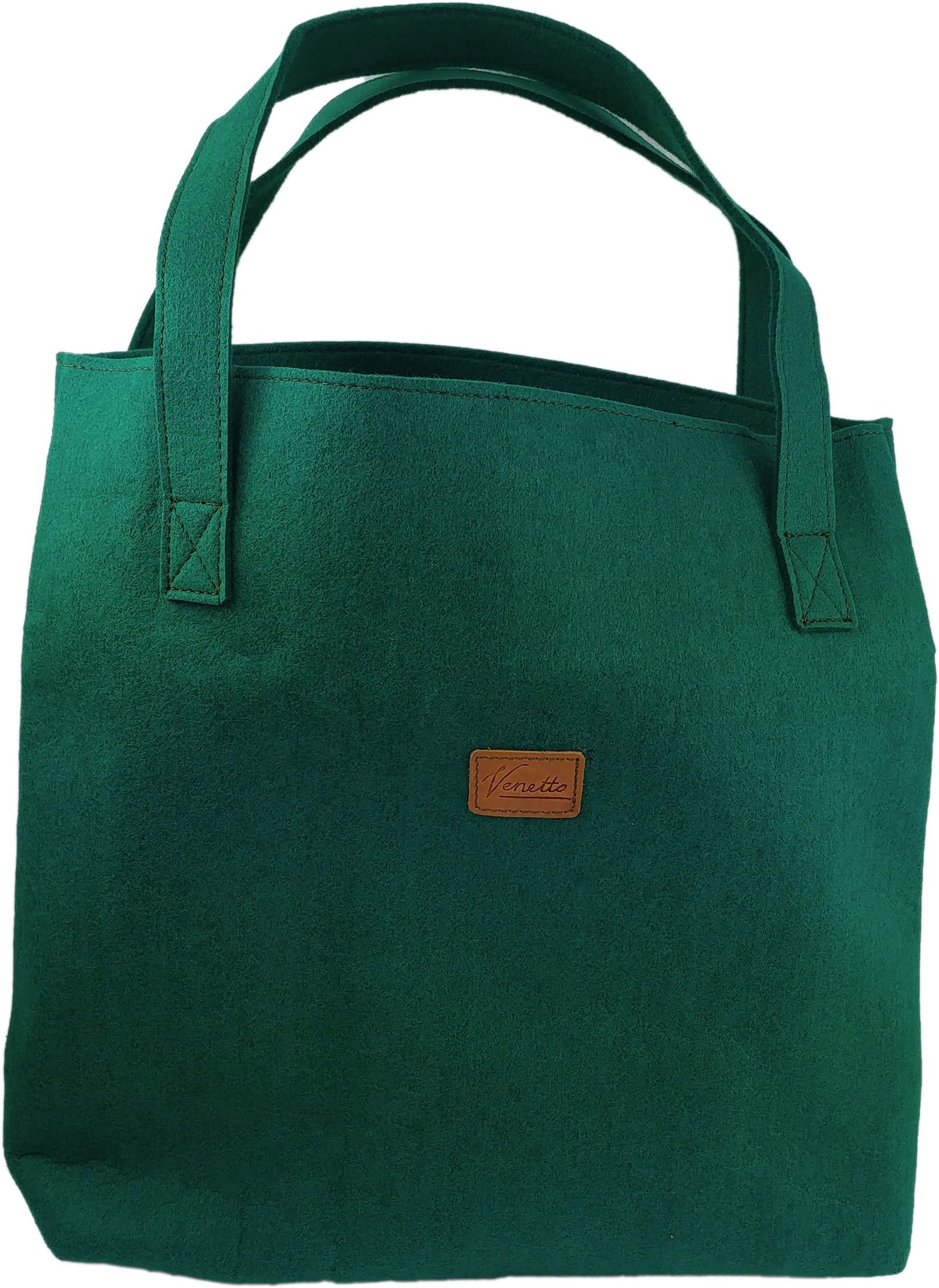 Shopper shopping bag, women's handbag made of felt, very light with purse, integrated purse, removable