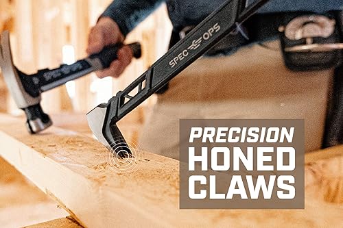 Miniatura 4 de Spec Ops Tools - Barra de palanca de moldeo de 11 pulgadas para gatos, acero de alto carbono, 3% donado a veteranos,