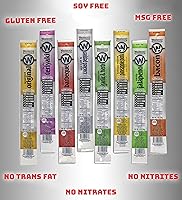 Vista 7 de Western's Smokehouse Paquete variado de palitos de carne de 20 – 8 sabores de palitos de carne de cerdo y carne seca – sin gluten, sin MSG, sin