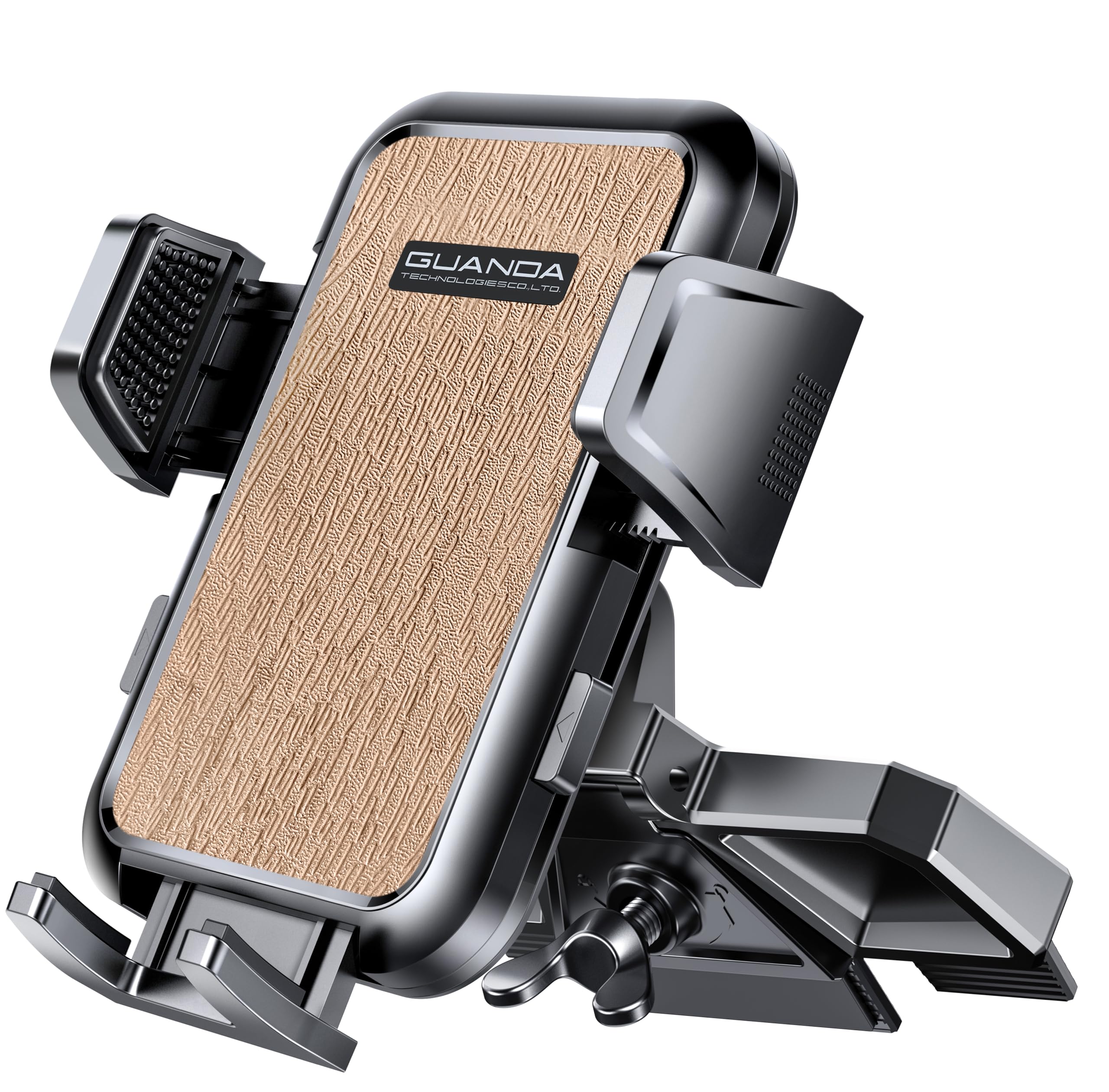 CD Phone Holder for Car, Reinforced Metal CD Slot Mount with Thick Case Fit