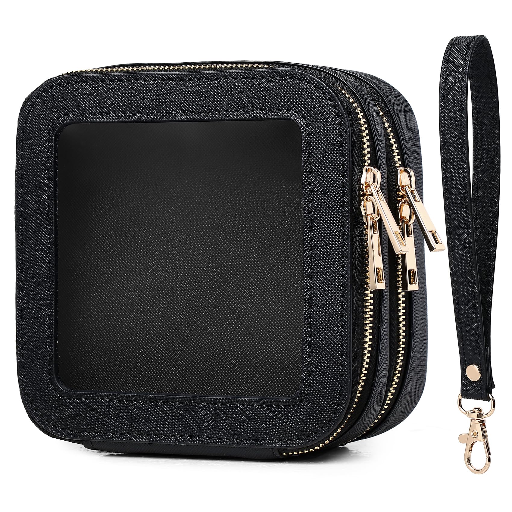 Pinkmik Double Layer Makeup Bag