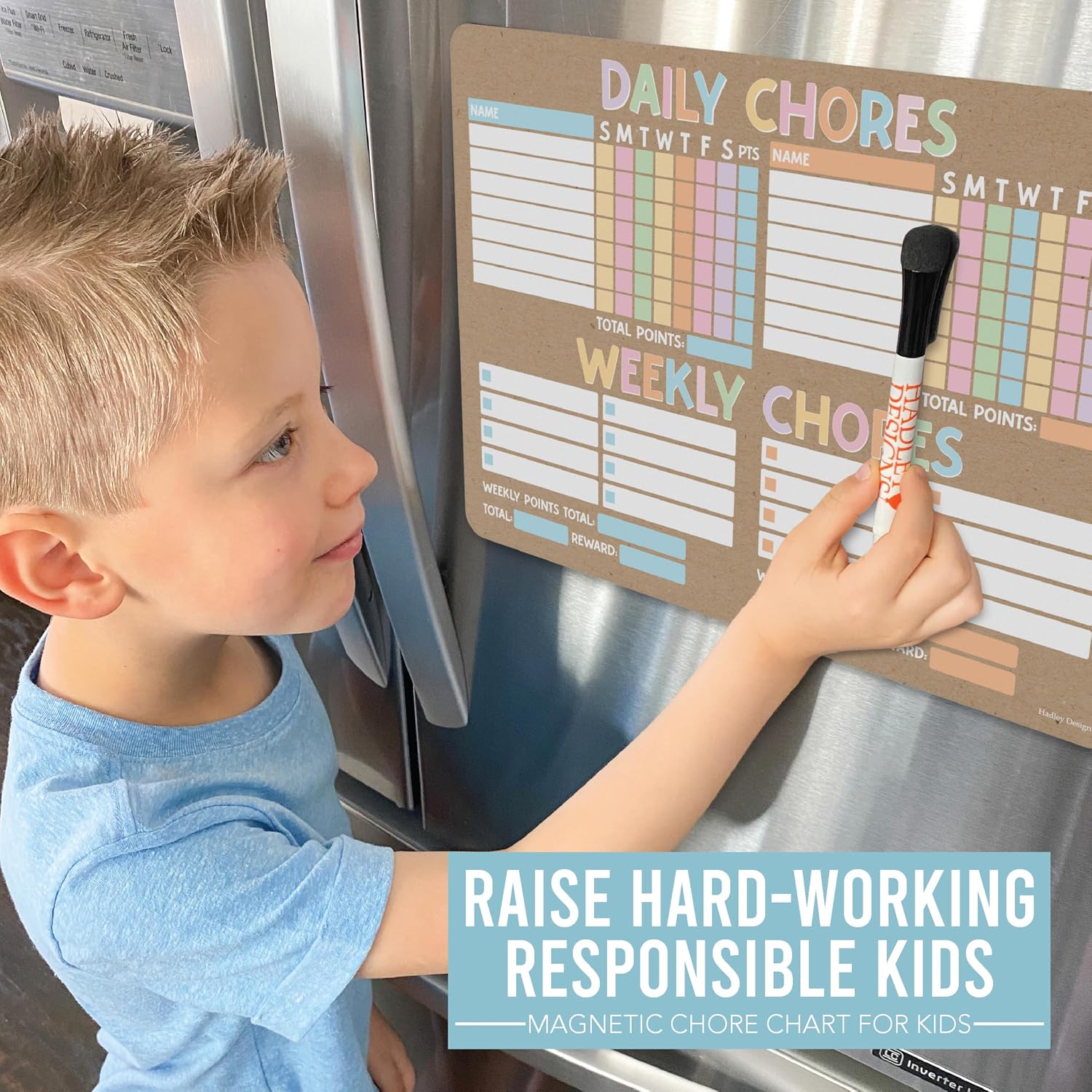 Magnetic Chore Chart for Kids – Reward System for Australia | Ubuy