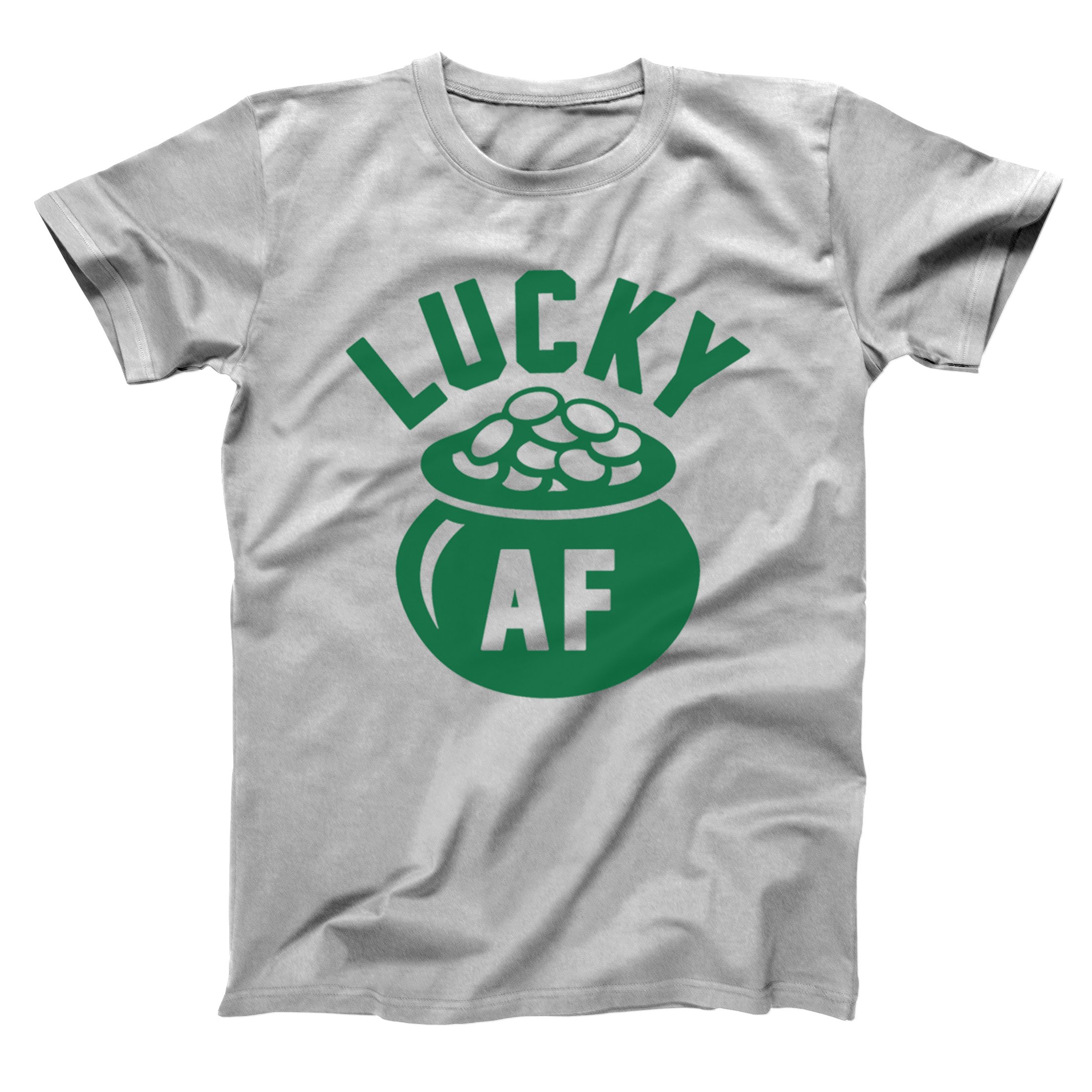 Funny Threads OutletFunny Threads Outlet Lucky Af Basic Men's T-Shirt