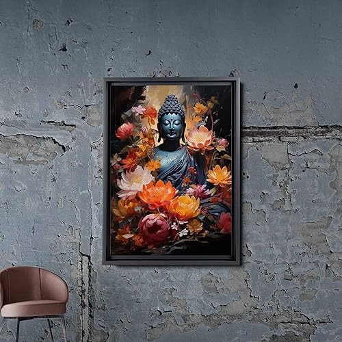 Miniatura 4 de Yoga Wall Decor, Yoga Wall Art, Buda Canvas Art, Buda Decor, Buda Canvas Print, Luxury Framed Wall Decor, Wall Art, Art Print