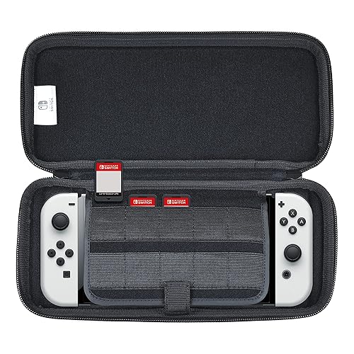 Miniatura 6 de HORI Nintendo Switch Slim Tough Pouch (Black) for Nintendo Switch OLED Model - Officially Licensed