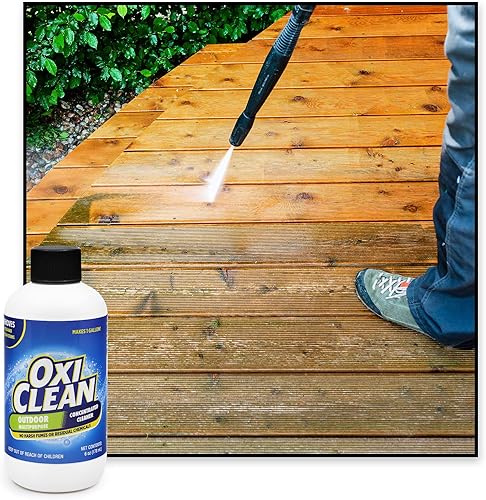 Miniatura 6 de OxiClean - Limpiador súper concentrado multiusos para exteriores - Hace 2 galones - Quitamanchas - Limpiador de entrada para concreto -