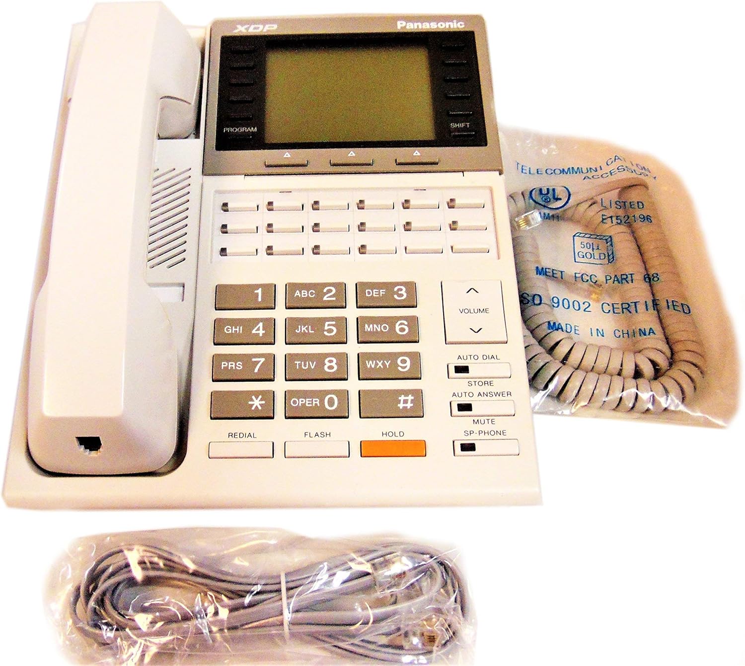 Panasonic KX-T7235-W White Phone (Certified Refurbished)