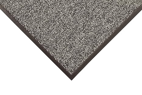 Notrax 231 Prelude Indoor/Outdoor Entrance Mat, for Home or Business, 4' x 6', Gray