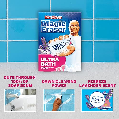 Miniatura 2 de Paquete de papel higiénico Charmin ultra suave al tacto, 18 megarrollos familiares = 90 rollos regulares (el embalaje puede variar) + Mr. Clean