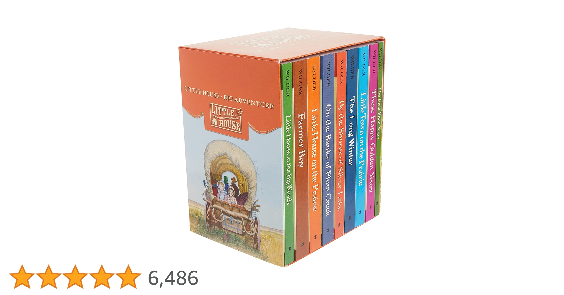 【未開封·新品】The LITTLE HOUSE Books 9冊セット Vintage 1971 The Little House 9 Book Complete Box Set Blue