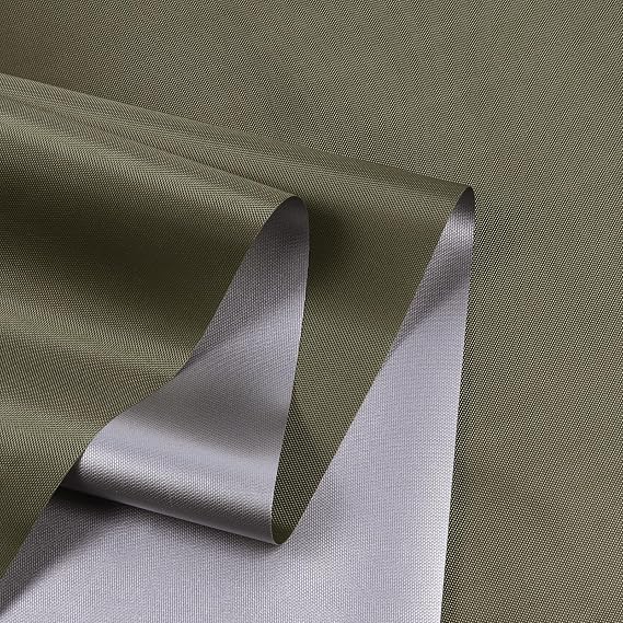Waterproof UV Sun Protection Canvas Fabric, UPF 50+ Silver Backing 210 Denier Canvas Fabric for Outdoor/Indoor, Awning, Tent, Sunbrella, Camping, DIY Craft, 60 Wide, Sold by The Yard(Army Green)