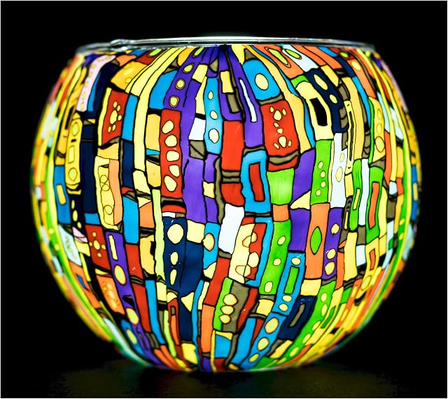 Benaya Kaleidoscope Tealight Holder