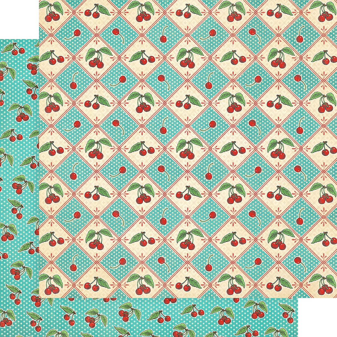 Graphic 45 - Life's A Bowl Of Cherries Collection - 8x8 Paper Pad