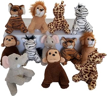 Super Soft Plush Zoo Animals