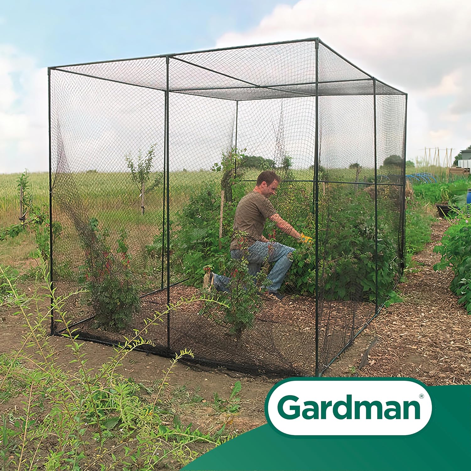 Gardman 7662 Fruit Cage Large, 118" Long x 79" Wide x 79" High