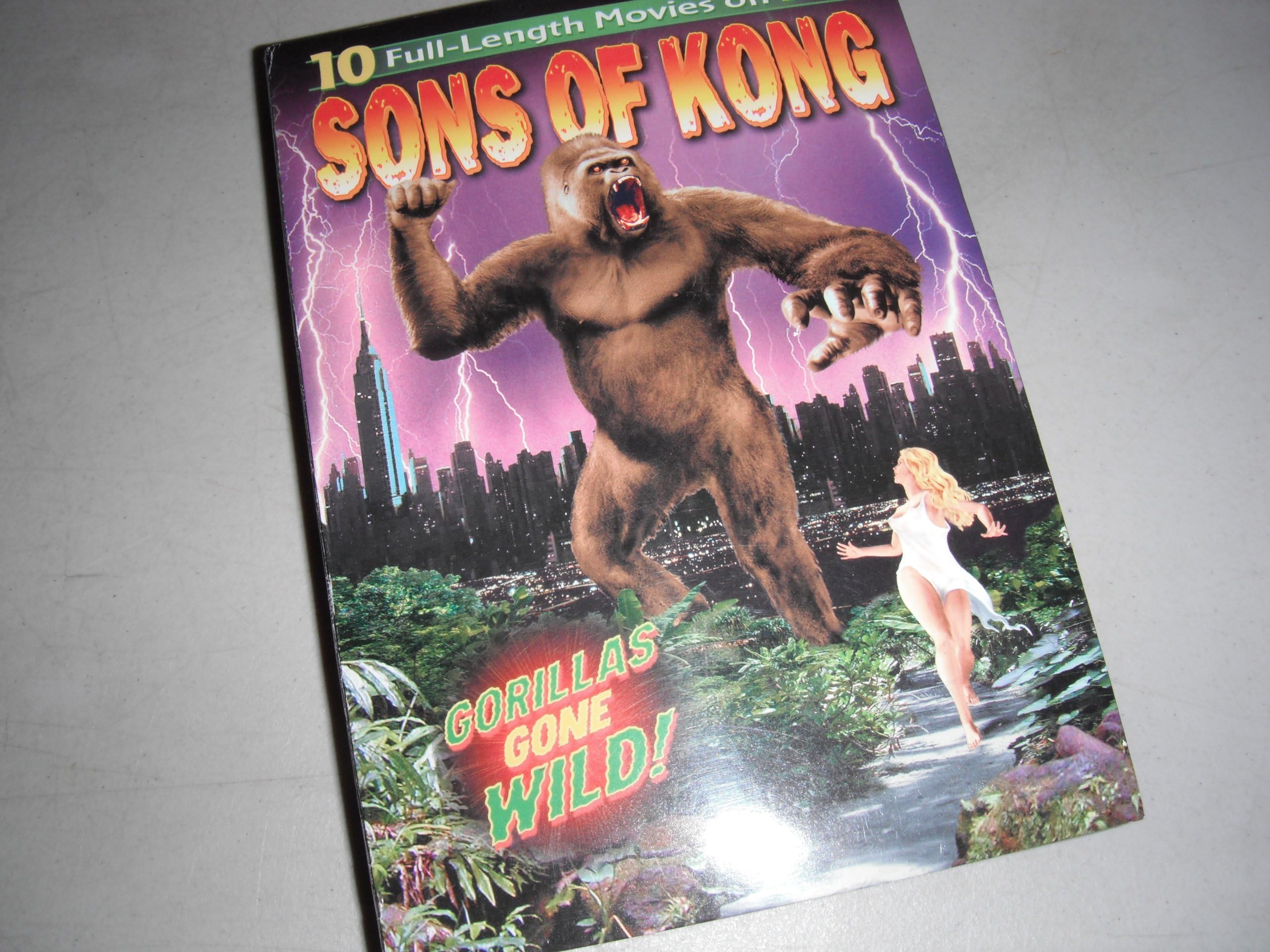 Sons of Kong (The Ape / Bela Lugosi Meets a Brooklyn Gorilla / The Gorilla / The Ape Man / Bride of the Gorilla / The Savage Girl / The White Gorilla / Law of the Jungle / White Pongo / Nabonga)