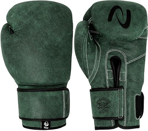Miniatura 4 de Ultimate - Guantes de boxeo profesionales antiguos hechos a mano, para entrenamiento y lucha